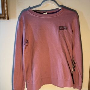 Vans Women's Mauve Crew Neck Sweater